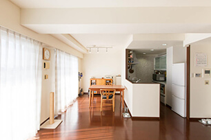 キッチン吊戸棚撤去